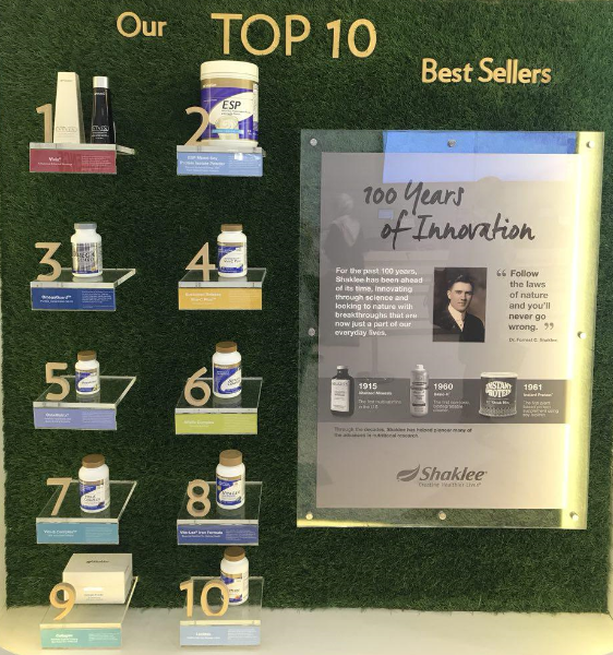 Top 10 Produk Shaklee Best Sellers