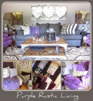 Summer Living Room Tour @ Rustic-refined.com