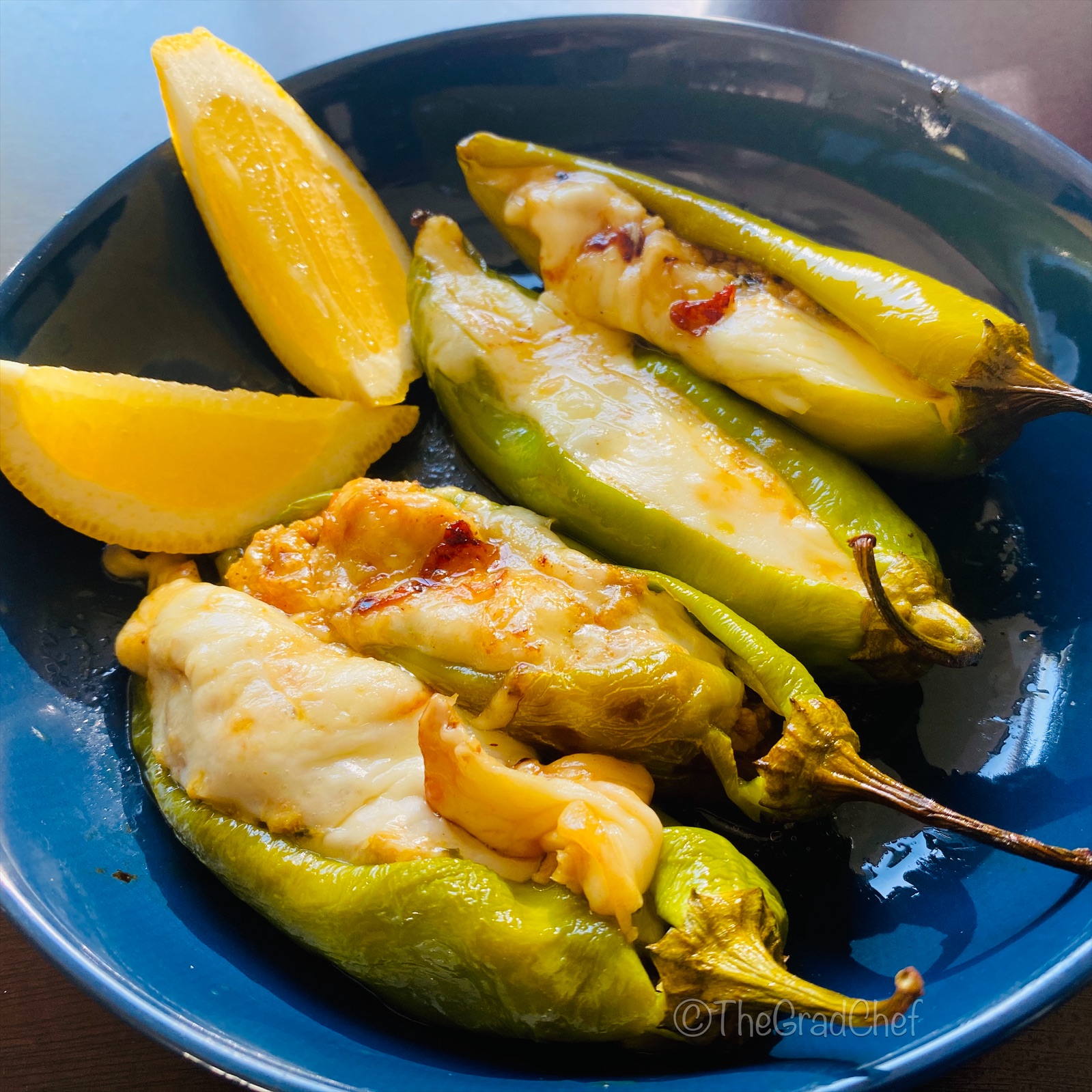 STUFFED ANAHEIM PEPPERS