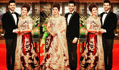 Divyanka-Tripathi-and-Vivek-Dahiya-reception-Chandigarh