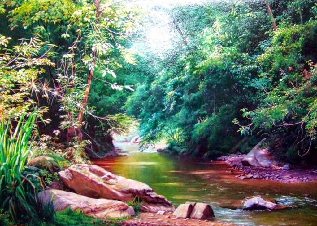 pinturas-al-oleo-selva-amazonas