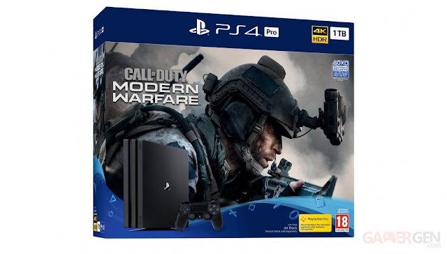 سوني تعلن عن تجميعة لجهاز PS4 مع لعبة Call of Duty Modern Warfare 