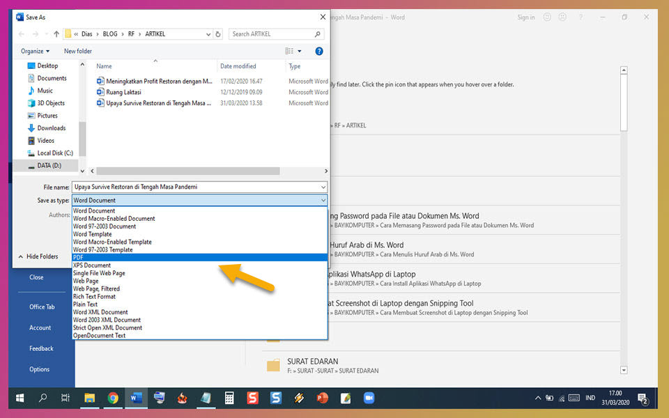 Cara Menggabung File Pdf Online Dan Offline Digitek Id