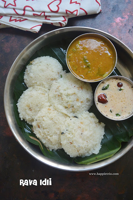 Rava Idly Recipe | How to prepare Rava Idli