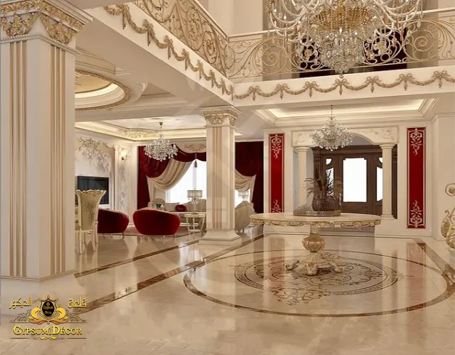 ديكورات جبسيات مجالس كلاسيك خليجية 2022 ديكورات جبسيات مجالس كلاسيك