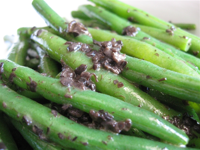 Morsels and Musings green beans w truffle butter