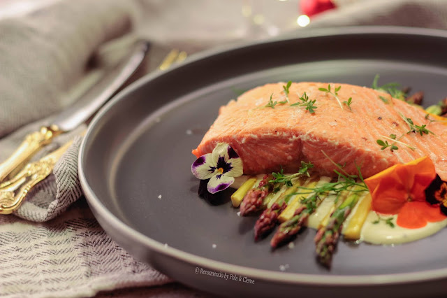 Salmón con Salsa de Mostaza www.recomiendoblog.com