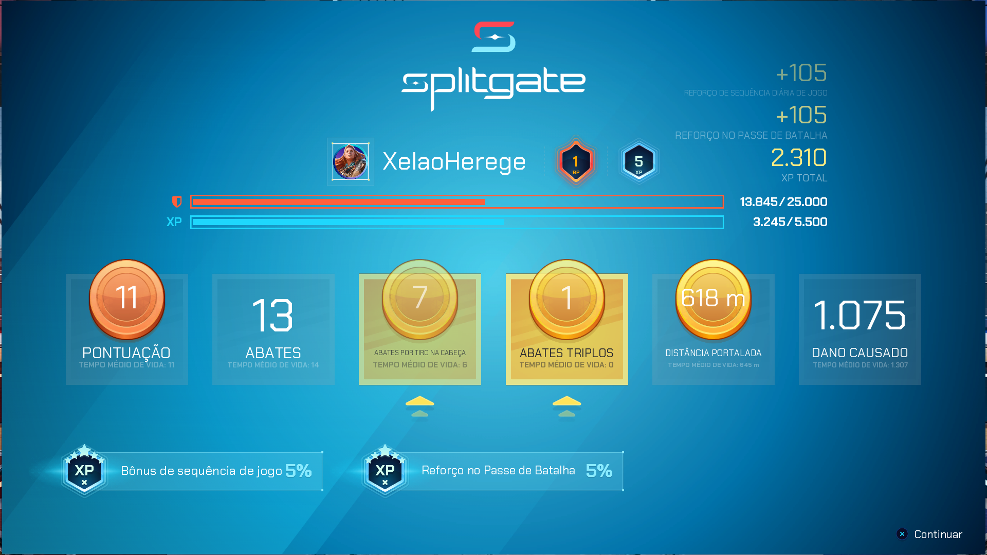 Splitgate (Multi) recebe atualização para reduzir tempos de espera para  entrar no jogo - GameBlast