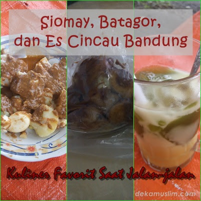 Siomay, Batagor, dan Es Cincau Bandung: Kuliner Favorit Saat Jalan-jalan