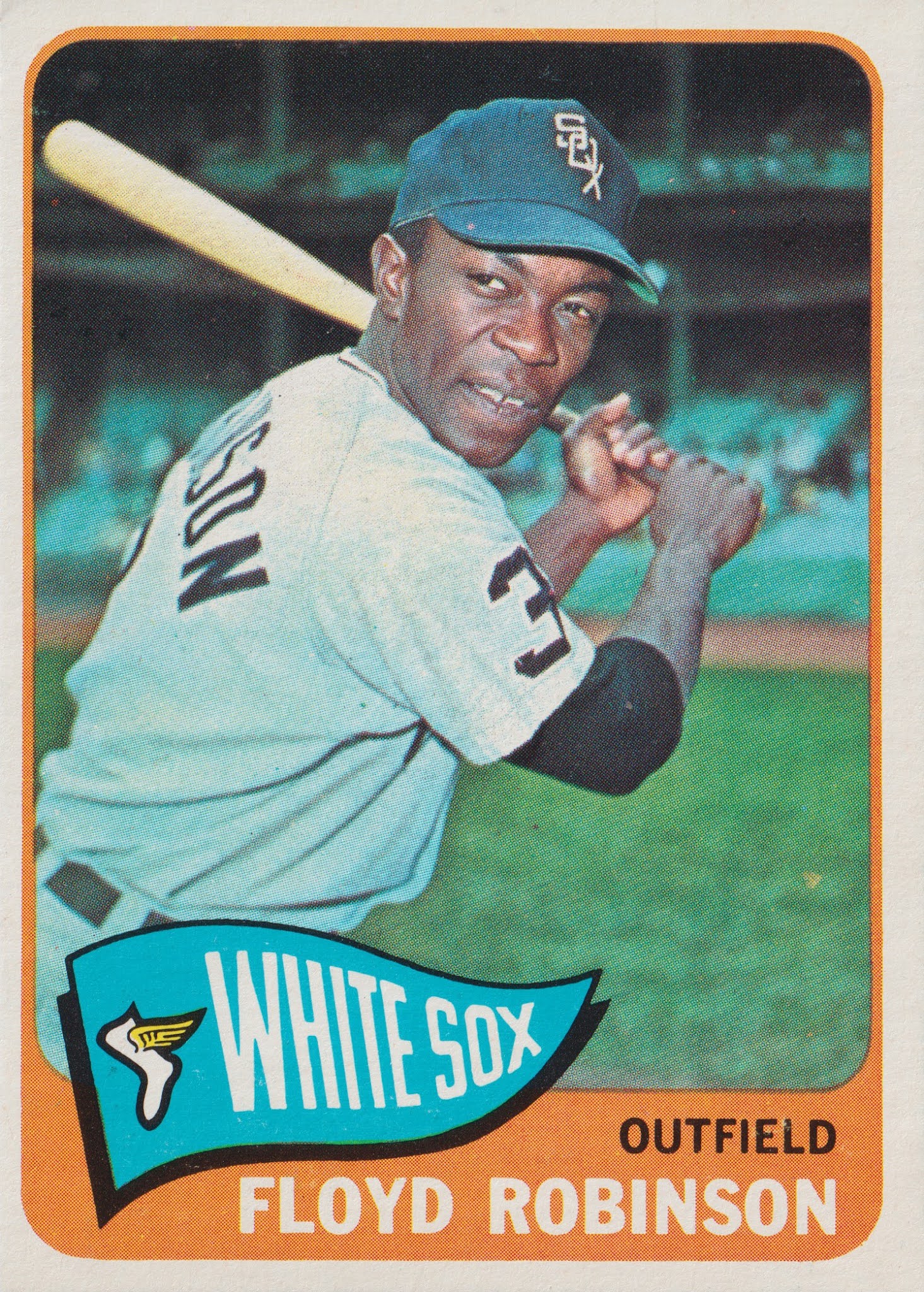 1965 Topps: #345 Floyd Robinson - Chicago White Sox