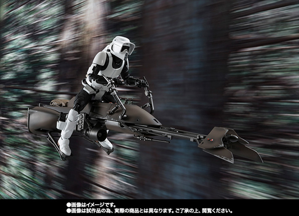 Star Wars - Scout Trooper & Speeder Bike - S.H.Figuarts (Bandai)