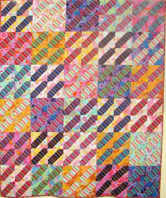Quilt Inspiration Winner of 'Kaffe Fasset Quilts Shots and Stripes'