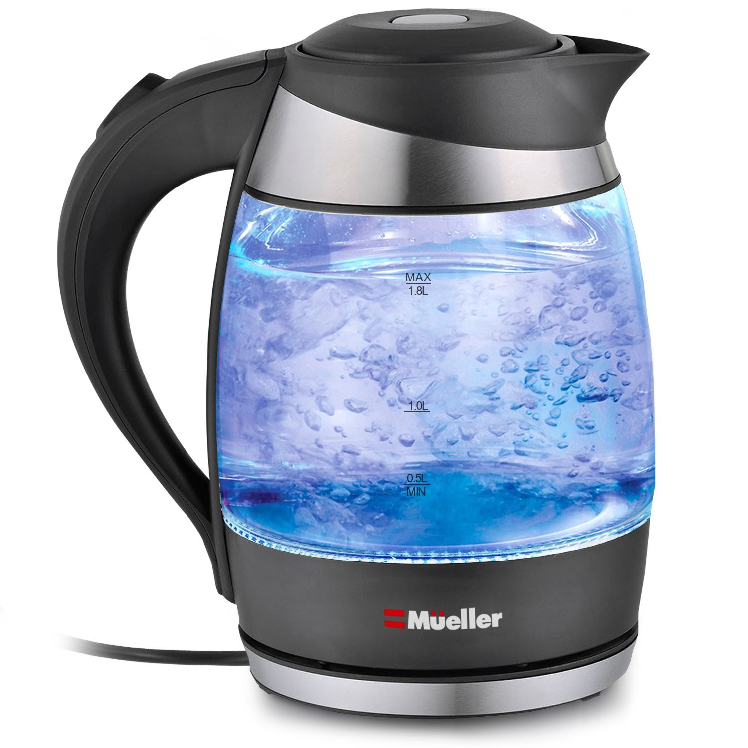 Mueller Ultra SpeedBoil Cordless Electric Kettle Glass Tea best