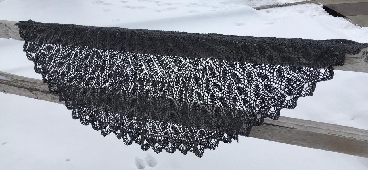 Half Pi Shawl