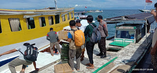 Polres Pelabuhan Kawal Pendistribusian Logistik Pilkada Hingga Ke Pulau