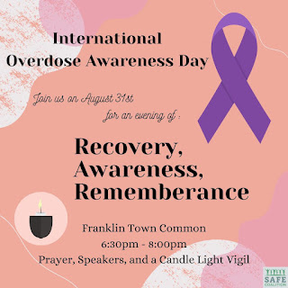 Overdose Awareness Day - Aug 31. 2021