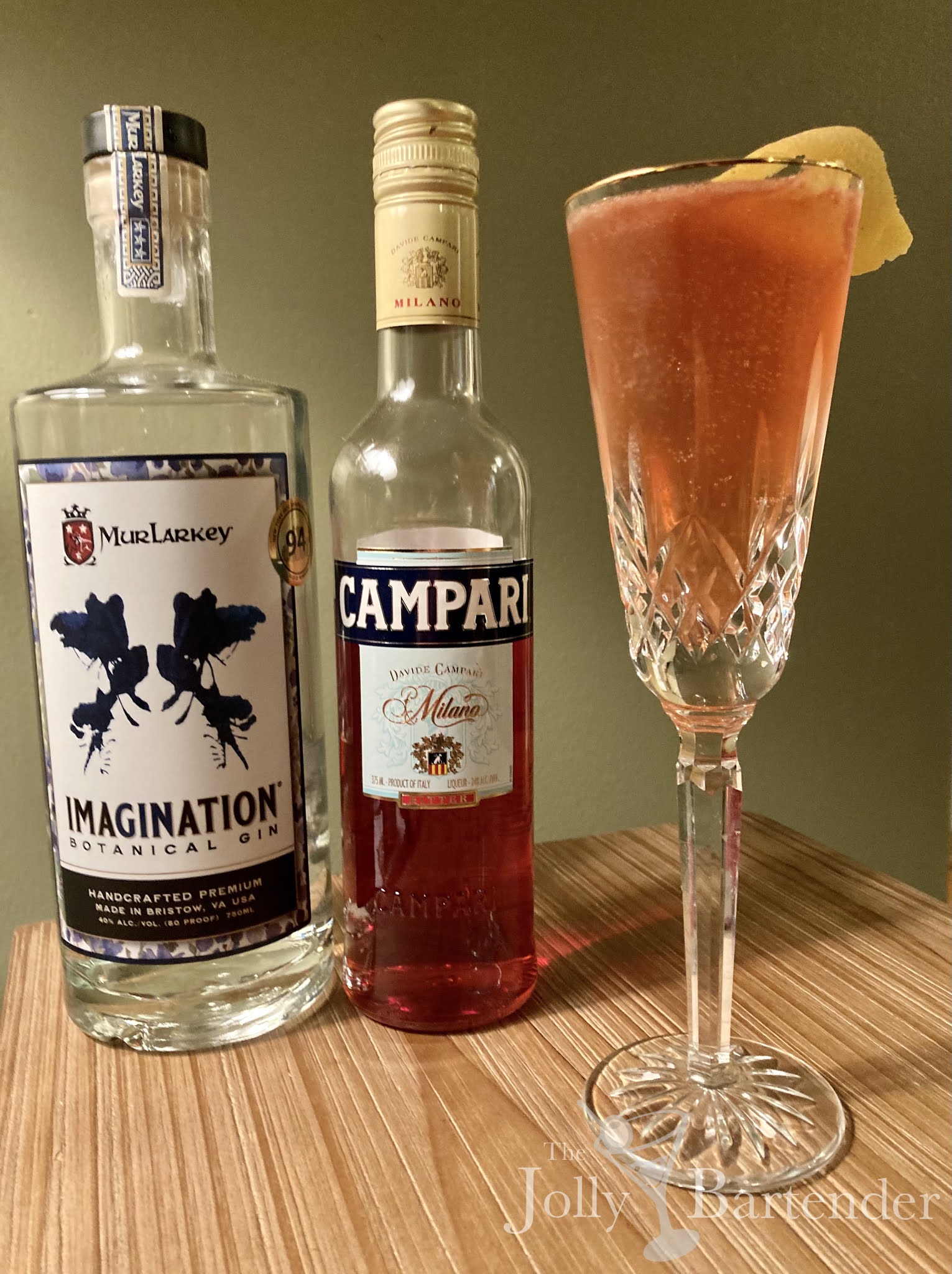 The Jolly Bartender Bitter French (Death & Co. Recipe)