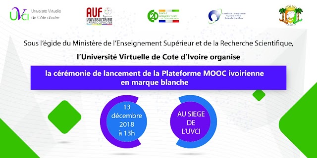 Cérémonie de lancement de la plateforme MOOC ivoirienne