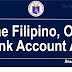 One Filipino, One Bank Account Act