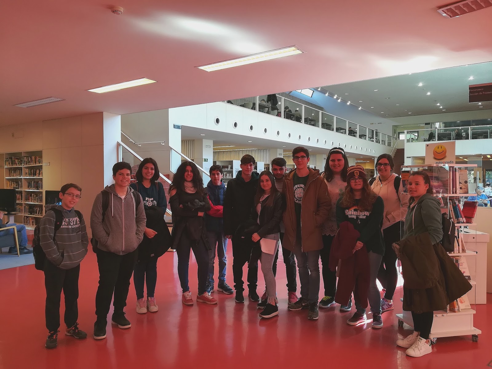 Biblioteca IES V Centenario Visita a la Biblioteca Infanta Elena