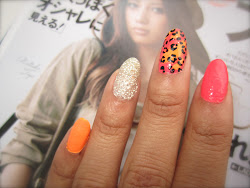 nail nails claws claw designs shape pink kawaii orange leopard visit