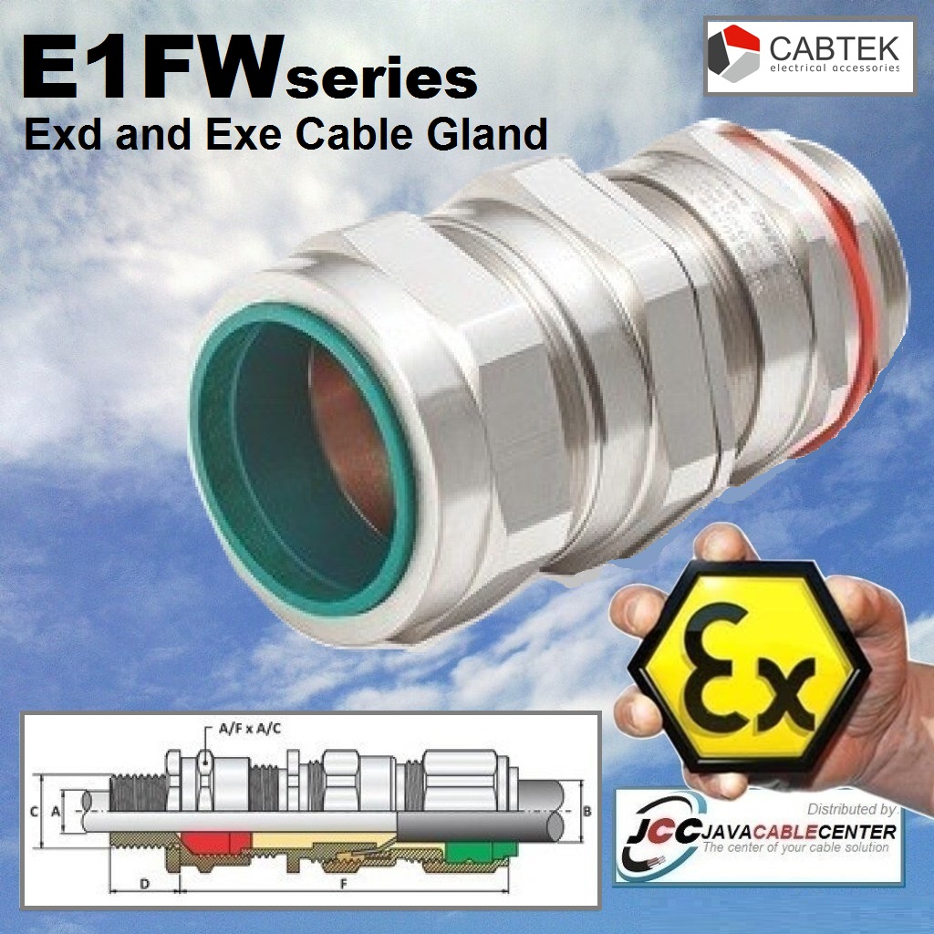 JAVA CABLE CENTER Cable Gland Ex proof CABTEK 20s E1FW M20 Armored SWA java-cable-center-cable-gland-ex-proof-cabtek-20s-e1fw-m20-armored-swa