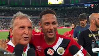 Resultado de imagem para Neymar no Flamengo? Craque admite desejo e diz que ‘seria uma honra’