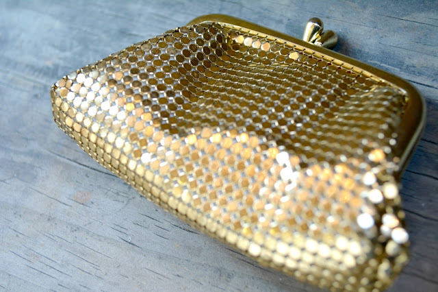 Whiting & Davis mesh purse for sale etsy The Thriftanista Closet