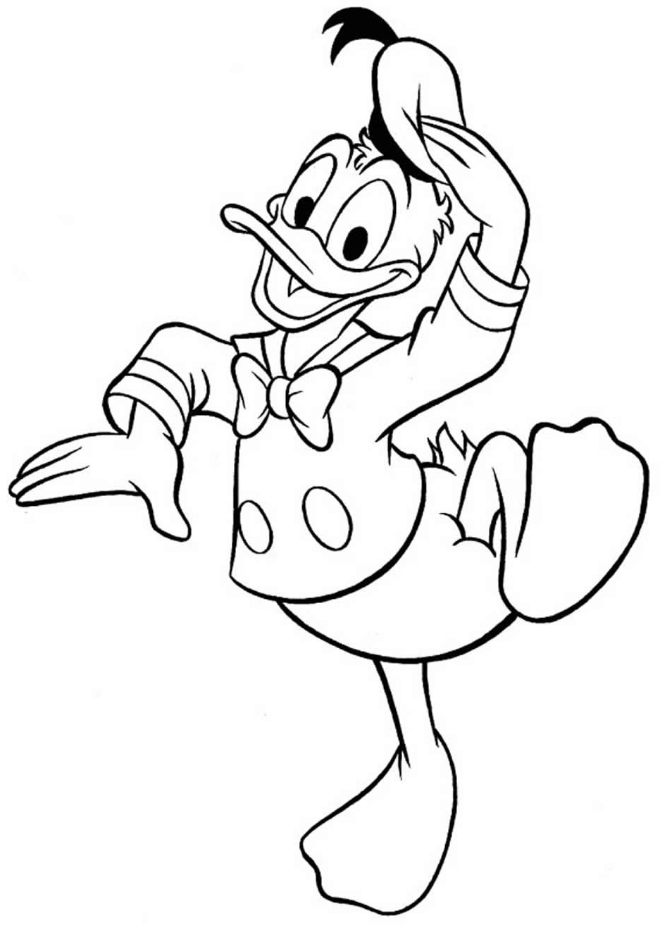 Schöne Dinge: Donald Duck Malvorlagen