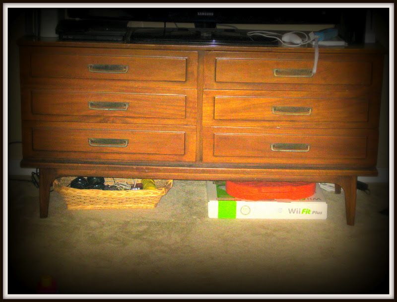 LoveOlympiaJune Painted T.V. Stand