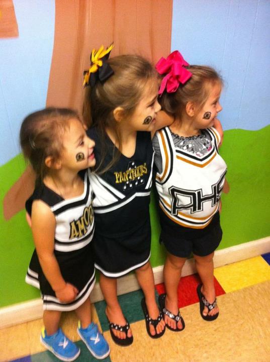 The Martin's Amory Panthers Cheerleaders