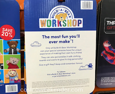 Costco 746150 - Build-A-Bear gift cards: great for kids and adults alike