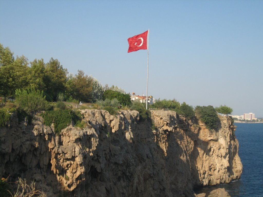 antalya manzarali turk bayragi resimleri 4