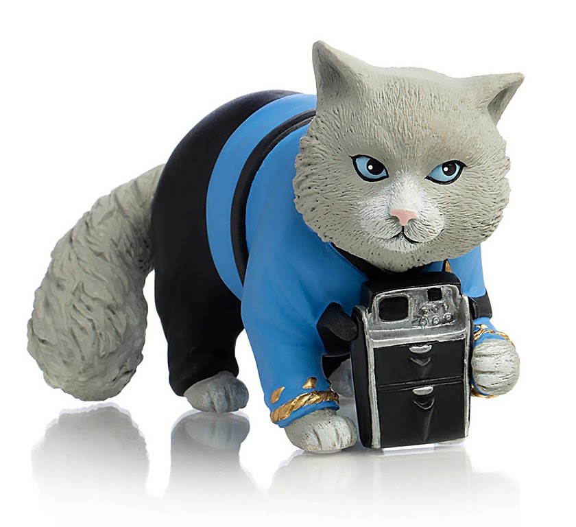 The Trek Collective Star Trek Cats Statues From Bradford Exchange