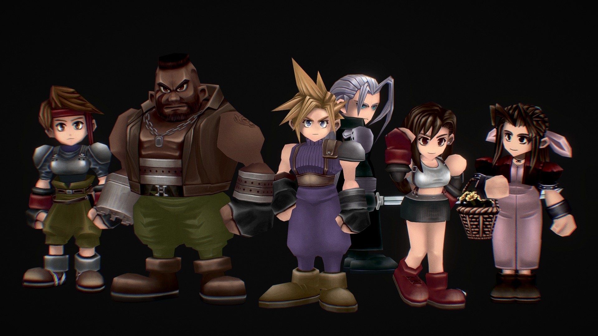 final fantasy 7 mod pathing