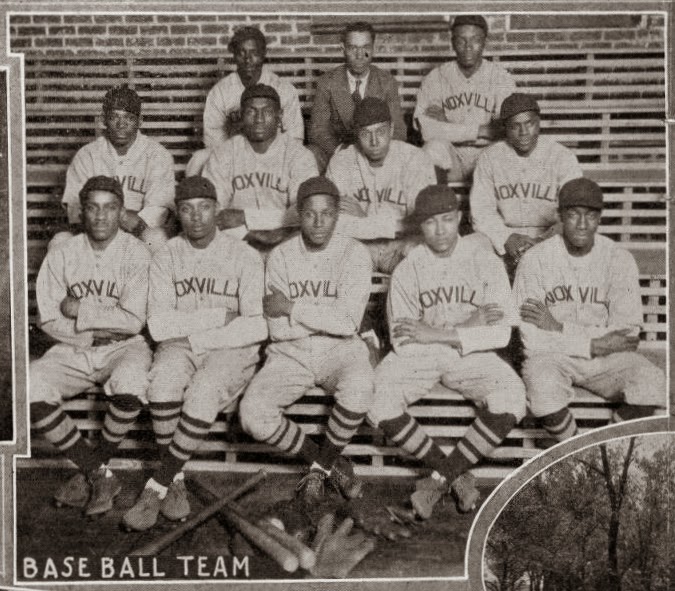 Old Knoxville Base Ball Knoxville College baseball team ca. 1929