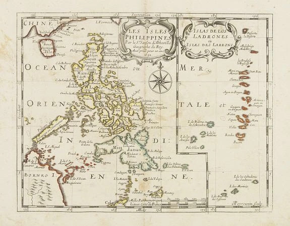 Map of the Philippine Islands, 1652