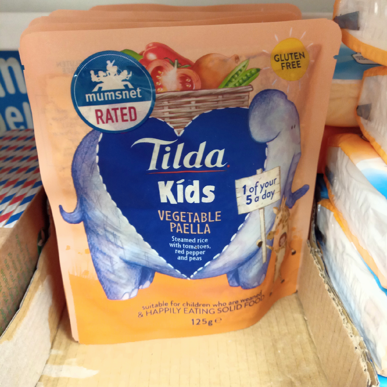 Supersupergirl's Food Reviews Tilda Kids Cheese & Tomato rice