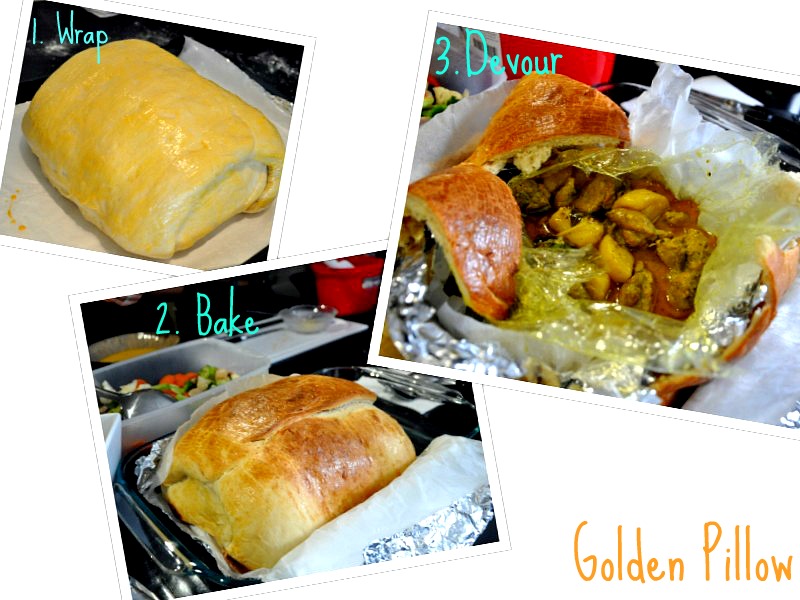 Her Worldly Pleasures Spectacular Christmas Lunch of Golden Pillow