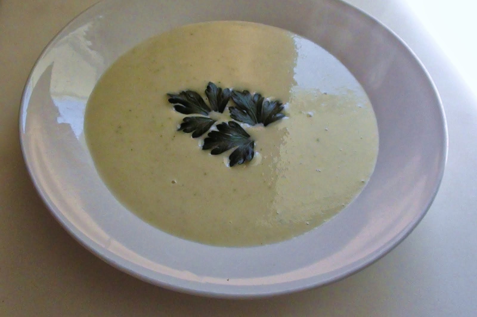 zsuzsa is in the kitchen CELERY ROOT CREAM SOUP ZELLERKRÉM LEVES