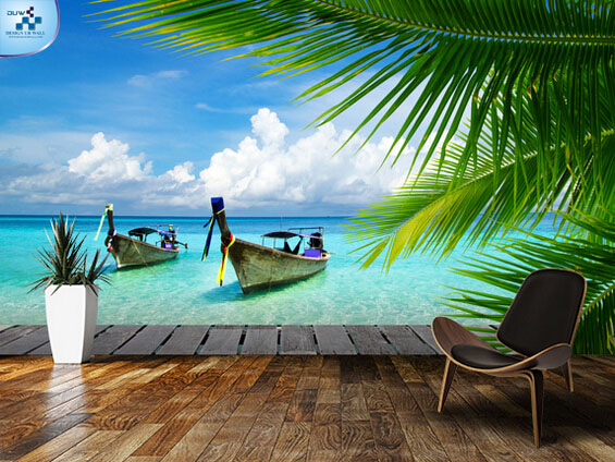 imported wallpaper merchant: 3D natural look wallpapers