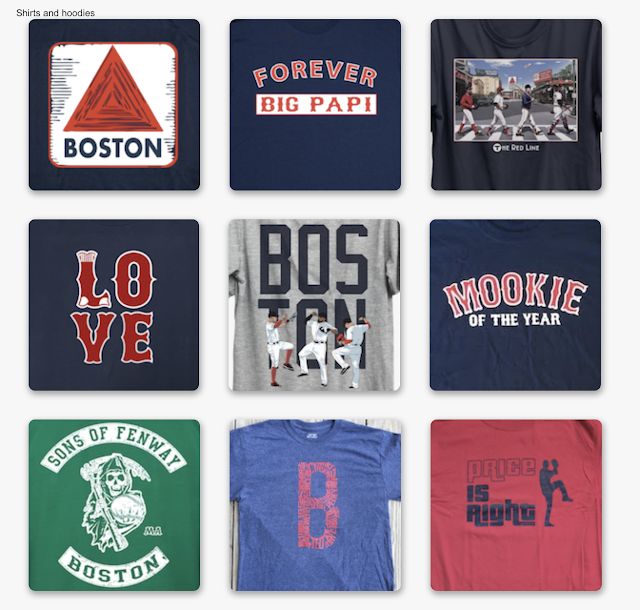 red sox playoff shirts