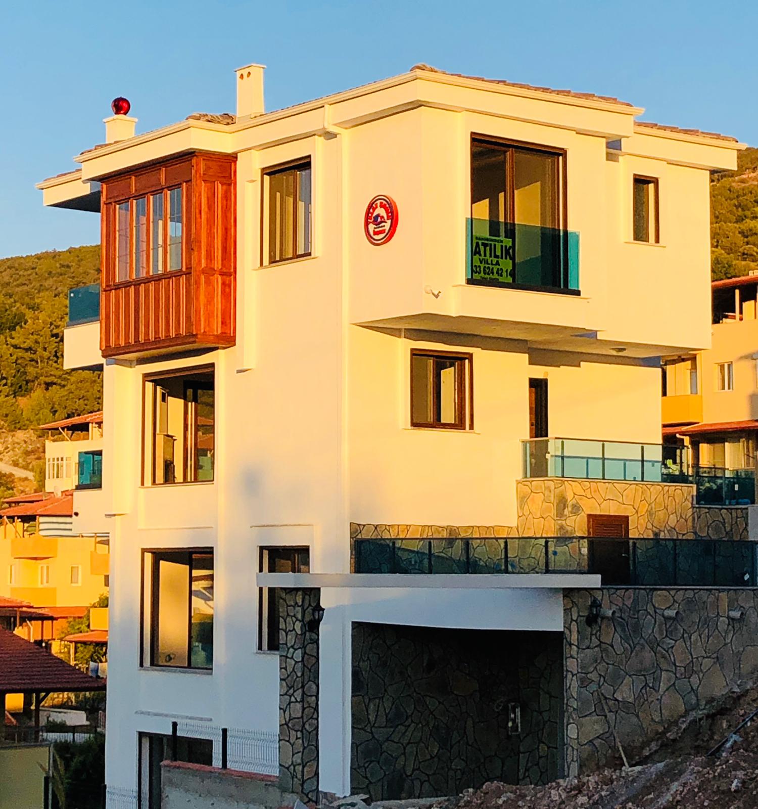 Didim İncisi Akbük�te Satılık Deniz Manzaralı Lüks Villa Didim