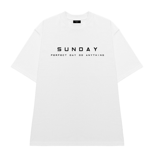 ÁO THUN SUNDAY PERFECT DAY 100% COTTON