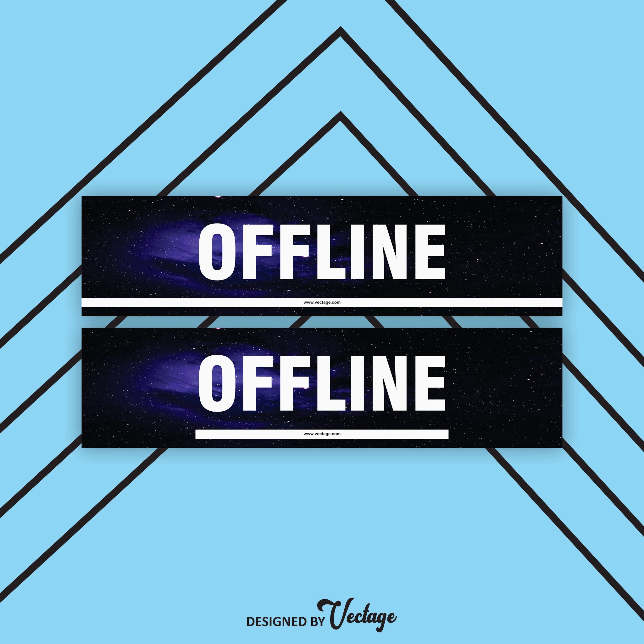 Twitch Banner Design Template