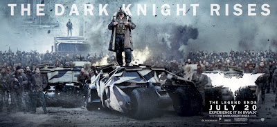 The Dark Knight Rises Theatrical Movie Banner Set 3 - Tom Hardy as Bane