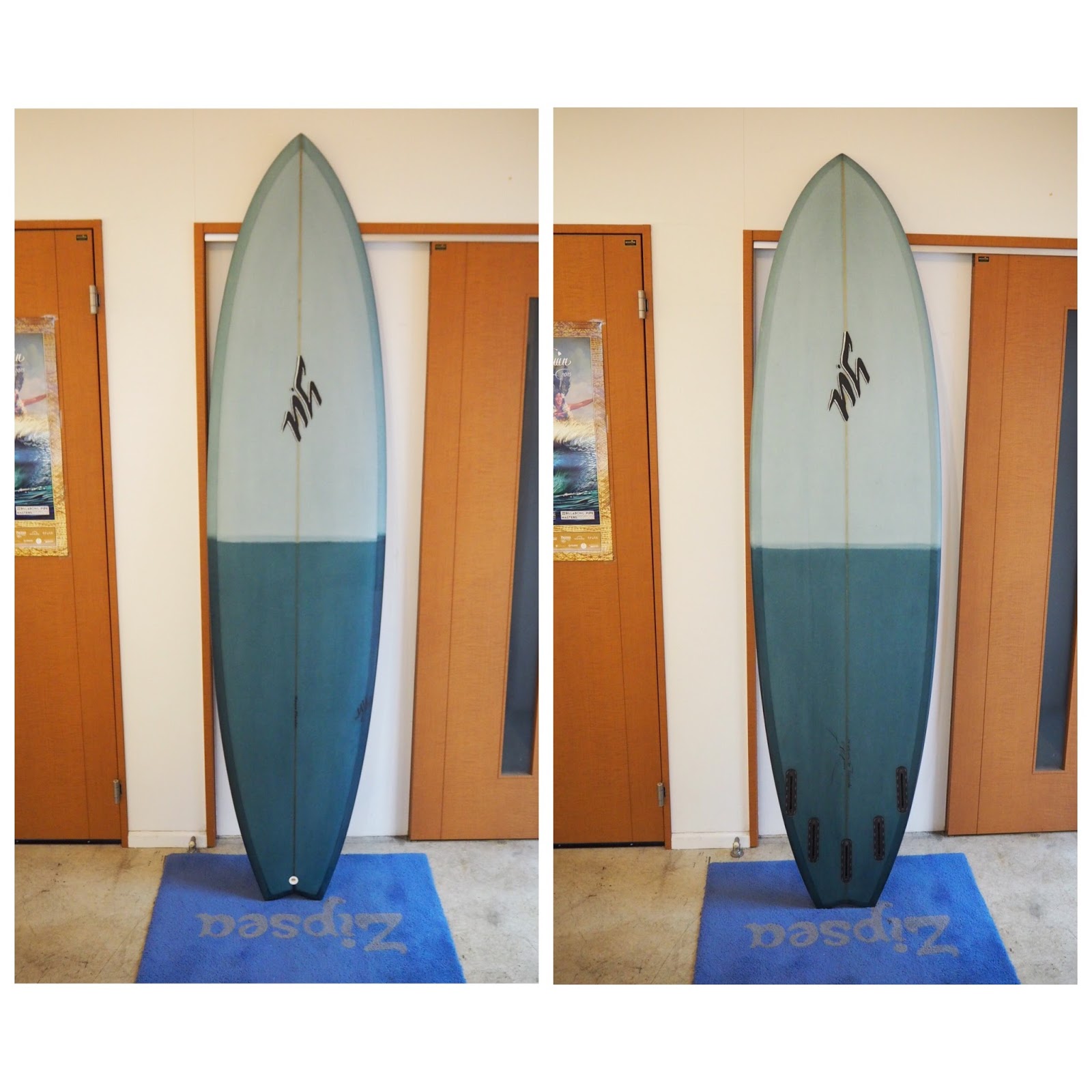 ジプシー BLOG: お客様のカスタムオーダーボード / YU Surfboard 
