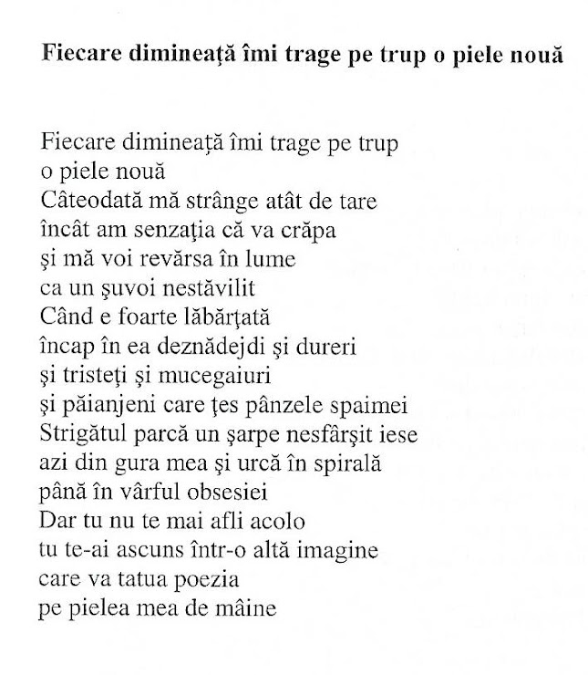 Pielea poetului... Nicolae Crepcia și diminețile de la Brotuna...