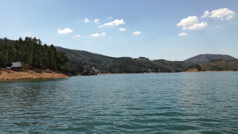 Barragem Castelo de Bode na Zona do Trízio Barragem Castelo de Bode na Zona do Trízio