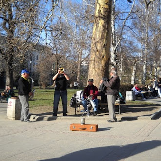 Konser Sederhana di Taman Kota Sofia